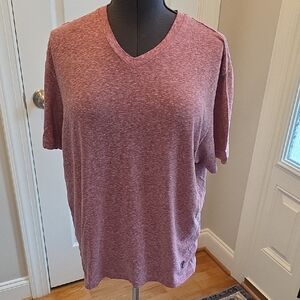 Daniel Cremieux Maroon Cotton Blend Shirt